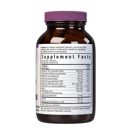 Bluebonnet Stress B-Complex 100 VCaps
