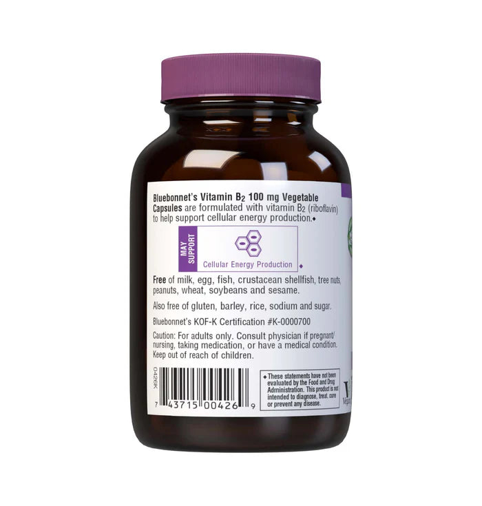 VITAMIN B2 100 mg 100 VCAPS