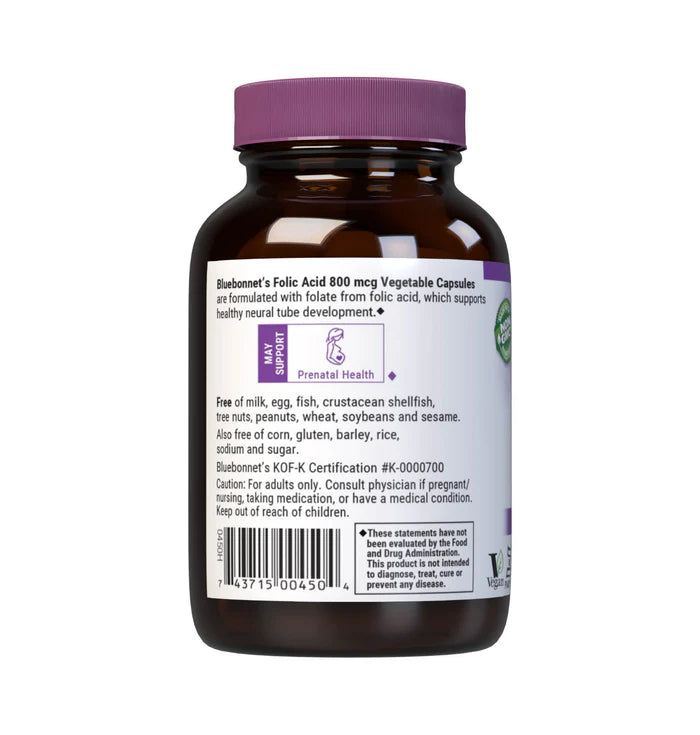 FOLIC ACID 800 mcg 90 VCAPS