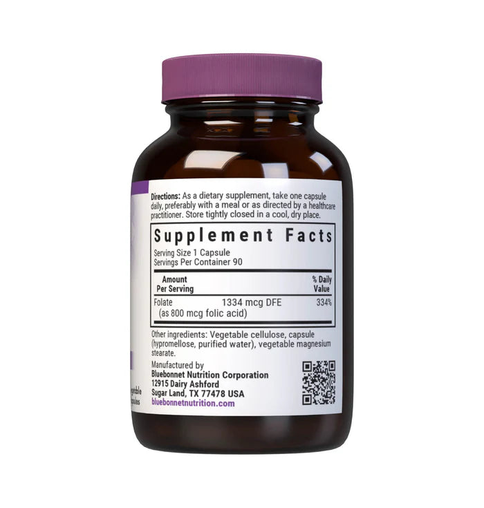 FOLIC ACID 800 mcg 90 VCAPS