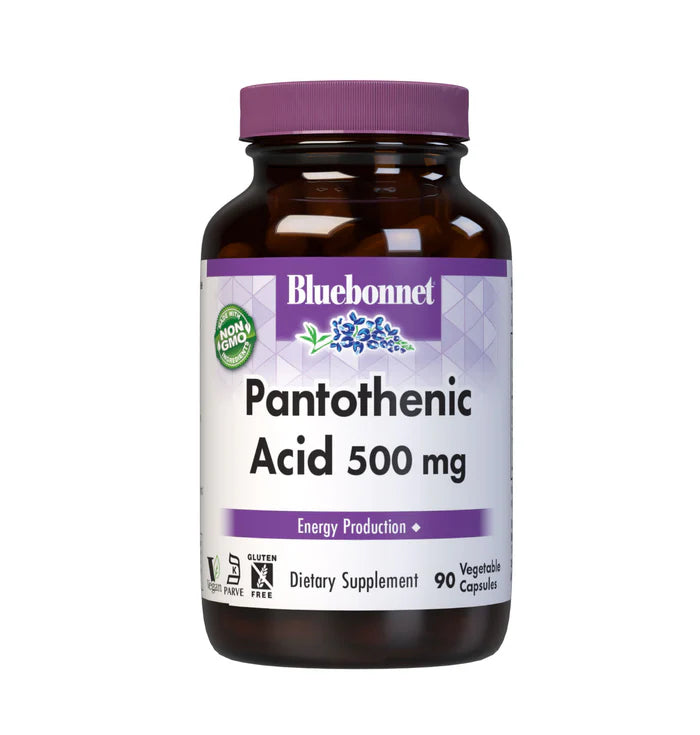 PANTOTHENIC ACID 500 mg 90 VCAPS