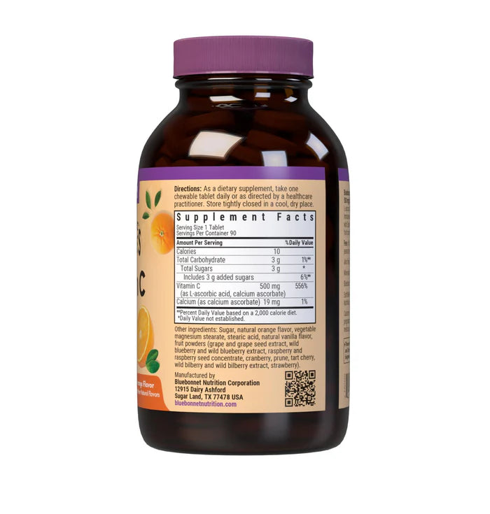 EARTHSWEET CHEWABLES VITAMIN C-500 mg