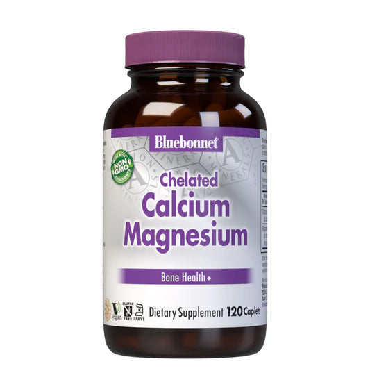 ALBION CHELATED CALCIUM MAGNESIUM 120 Caplets
