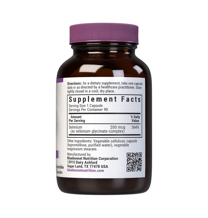 Bluebonnet Vitamins Selenium Glycinate 90 VCaps