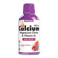 Bluebonnet Liquid Calcium Magnesium Citrate & Vitamin D3 Natural Mixed Berry 16 fl oz