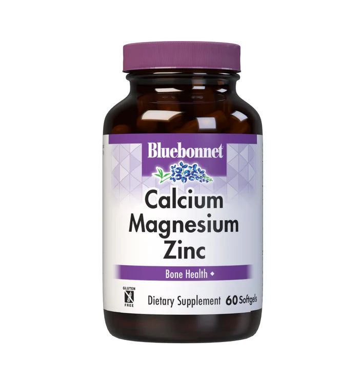 CALCIUM MAGNESIUM ZINC & VITAMIN D3 60 Softgels