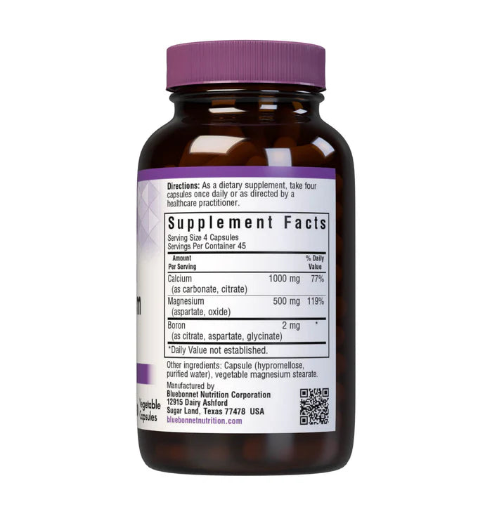 Bluebonnet Calcium Magnesium & Boron 180 VCaps