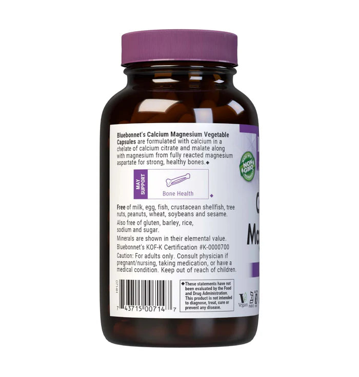 Bluebonnet Calcium & Magnesium 180 VCaps