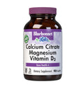 Bluebonnet Calcium Citrate Magnesium & Vitamin D3 90 Caplets