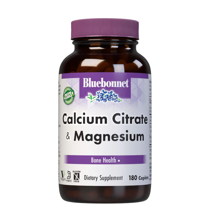 CALCIUM CITRATE & MAGNESIUM 180 Caplets