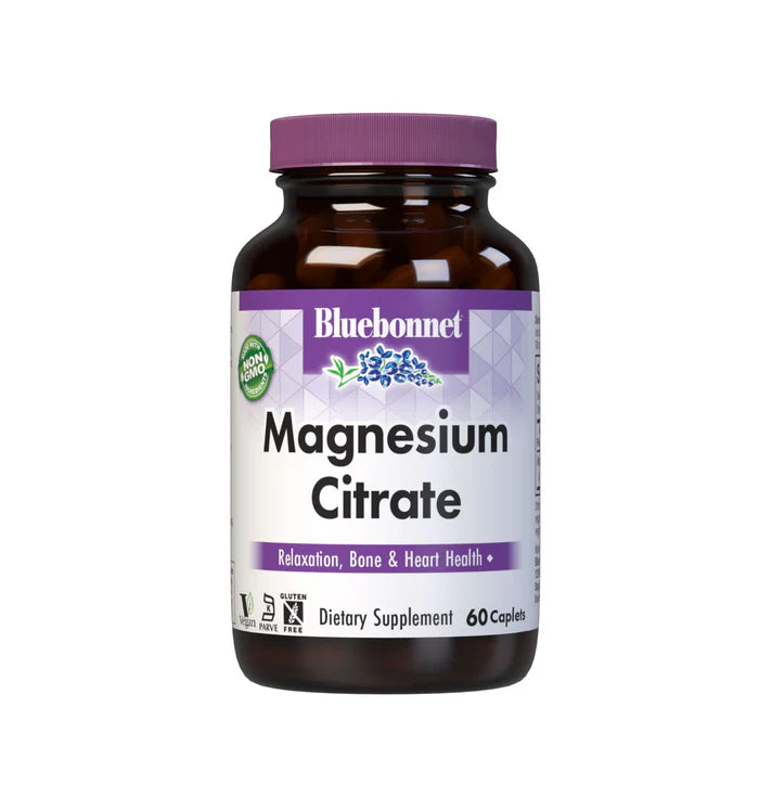Bluebonnet Magnesium Citrate 60 Caplets