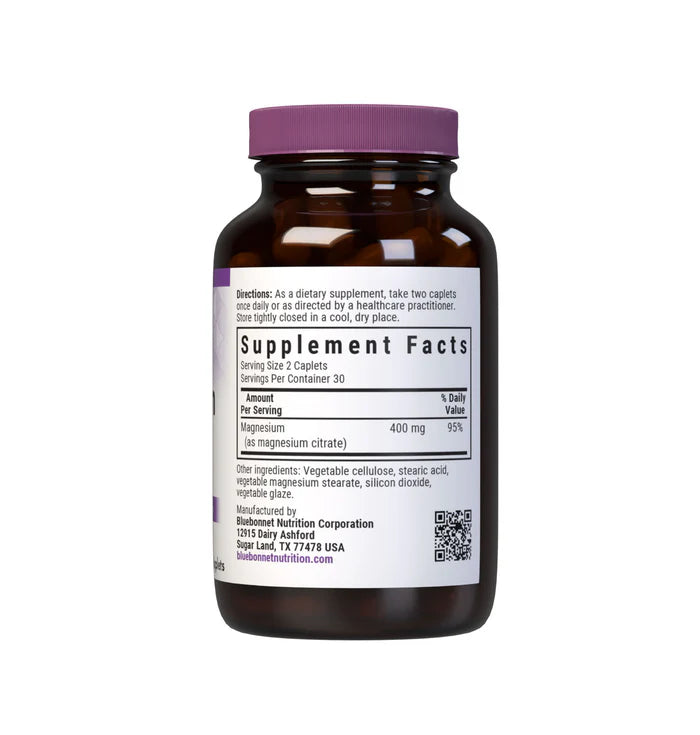 Bluebonnet Magnesium Citrate 60 Caplets