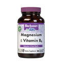 Bluebonnet Magnesium 400 mg Plus Vitamin B6 90 Vegetable Capsules