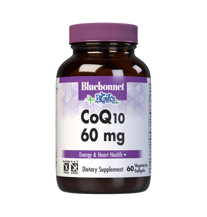 Bluebonnet CoQ10 60 mg 60 Vegetarian Softgels