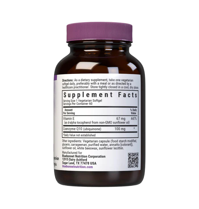 Bluebonnet CoQ10 100 mg 60 Veg Softgels product image 2