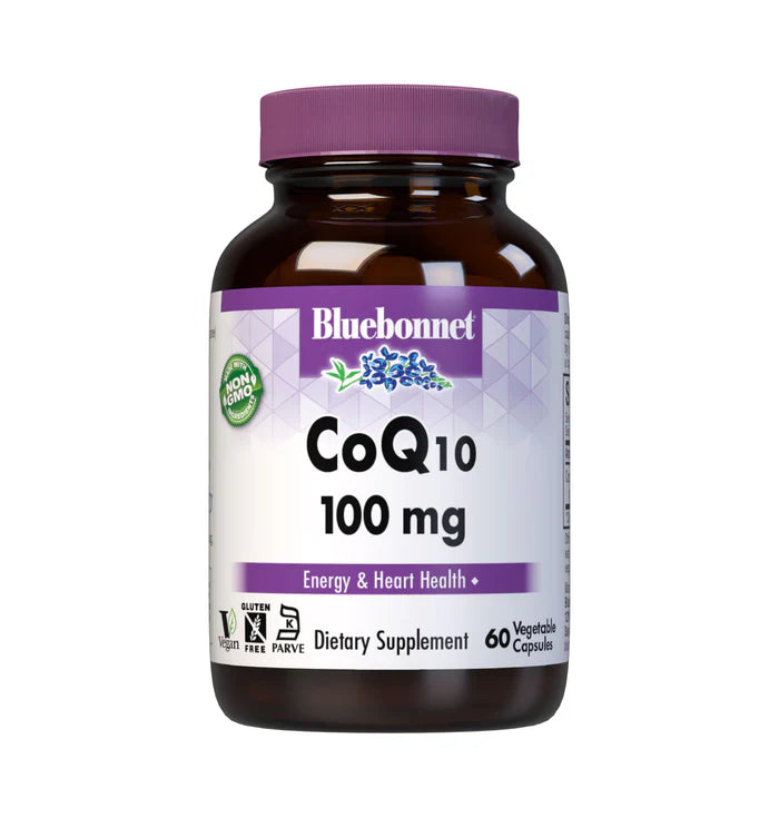 Bluebonnet CoQ10 100 mg 60 Vegetarian Capsules