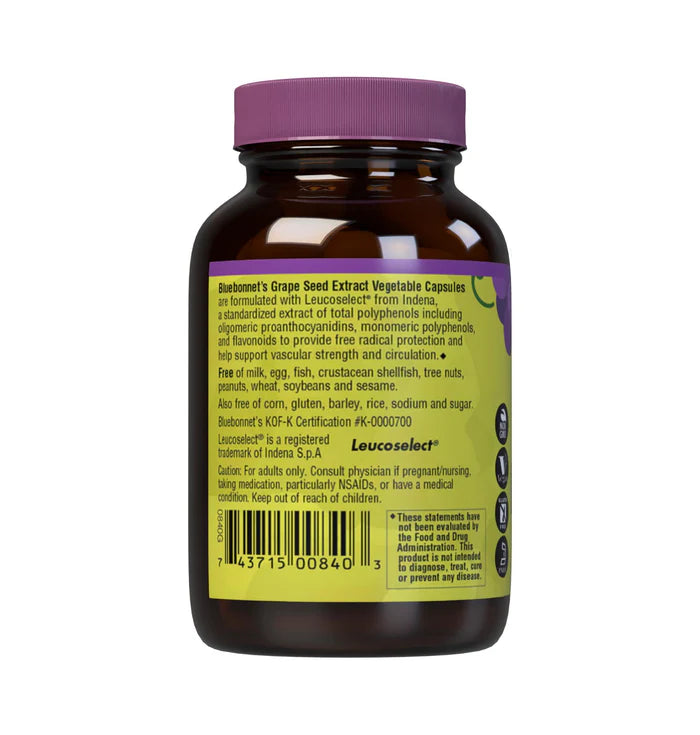 GRAPE SEED EXTRACT 60 VCAPS
