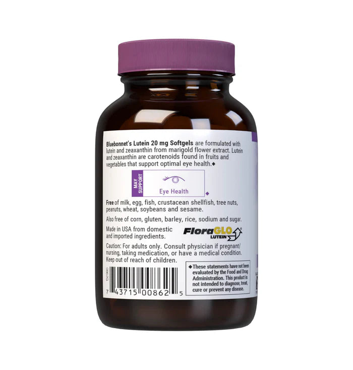 LUTEIN 20 mg 60 Softgels