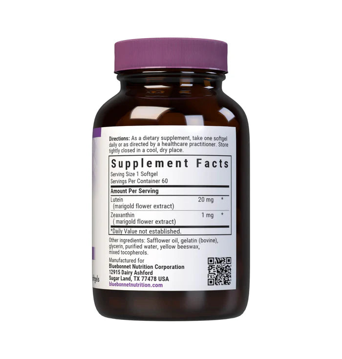 LUTEIN 20 mg 60 Softgels