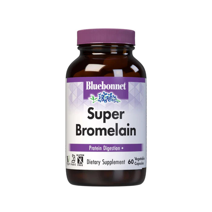 Bluebonnet Super Bromelain 500 mg 60 Veg Capsules | Digestive Enzyme