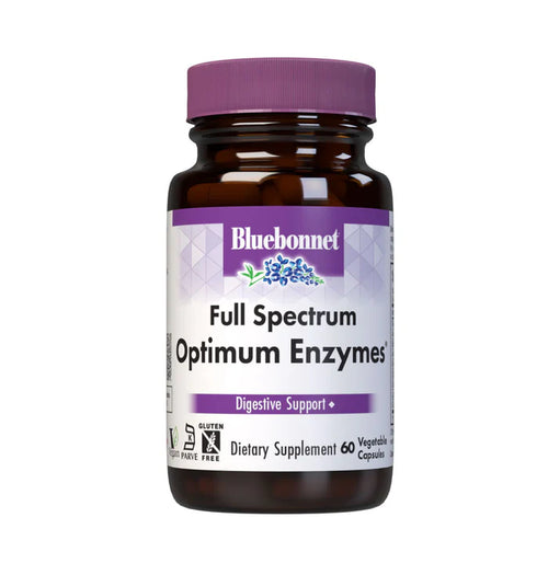 Bluebonnet Full Spectrum Optimum Enzymes 60 VCaps front product image