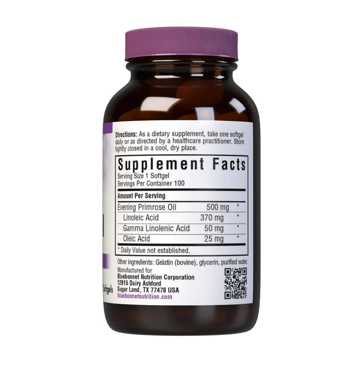 Bluebonnet Evening Primrose Oil 500 mg 100 Softgels