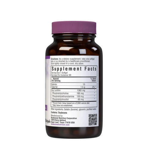 Bluebonnet Lecithin 1365 mg 90 Softgels