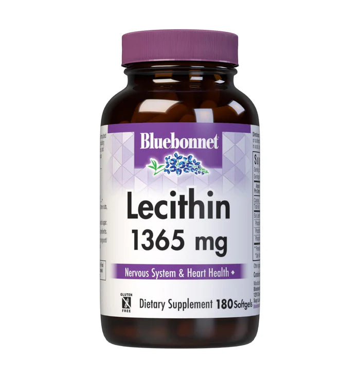 Bluebonnet Lecithin 1365 mg 180 Softgels