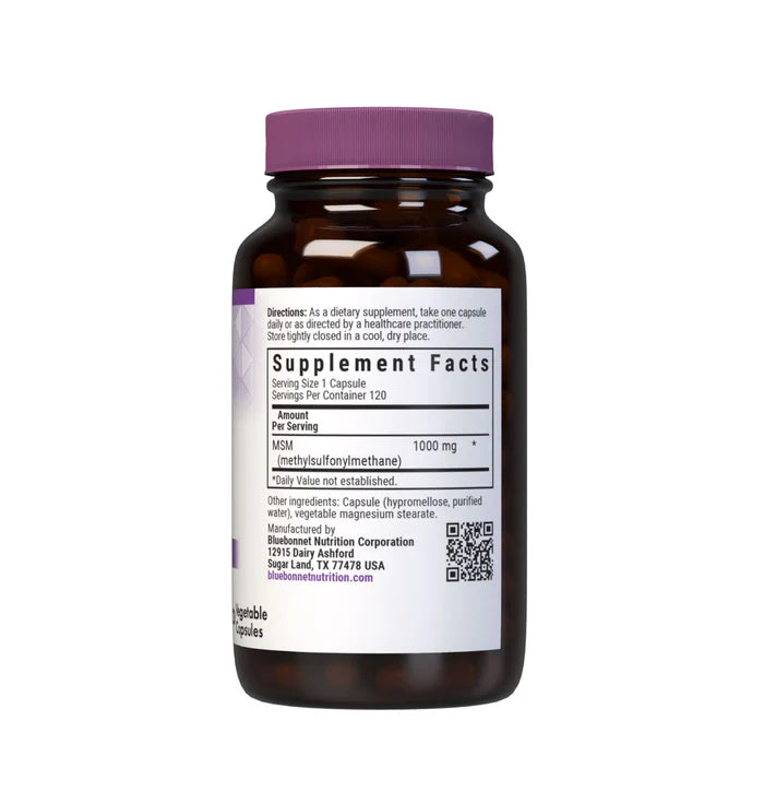 Bluebonnet Nutrition MSM Powder | 4 oz