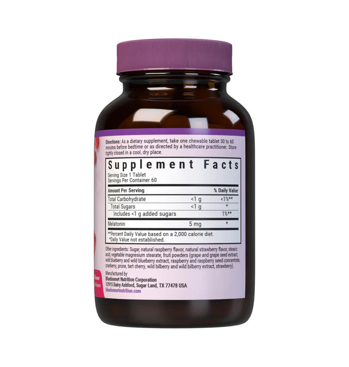 Bluebonnet Nutrition EarthSweet Chewables Melatonin 5 mg | 60 Tablets
