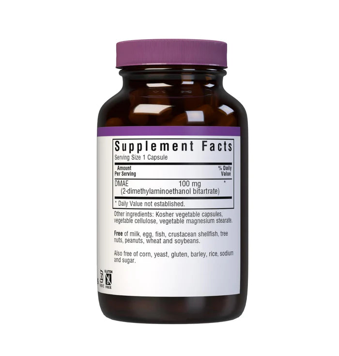Bluebonnet Nutrition DMAE 100 mg | 100 Veg Capsules