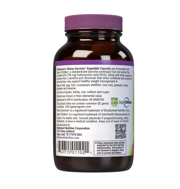Bluebonnet Vitamins Garcinia 90 Capsules