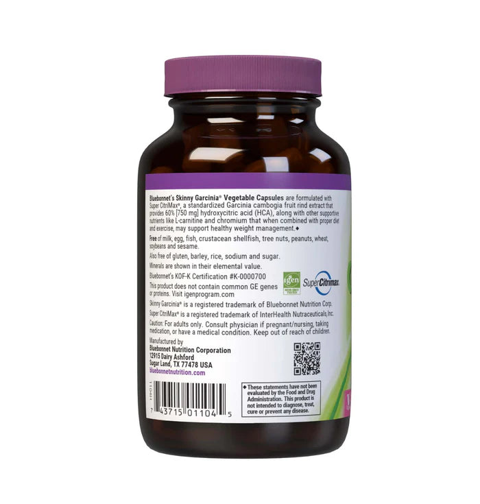 Bluebonnet Skinny Garcinia 90 Veg Capsules product image 3