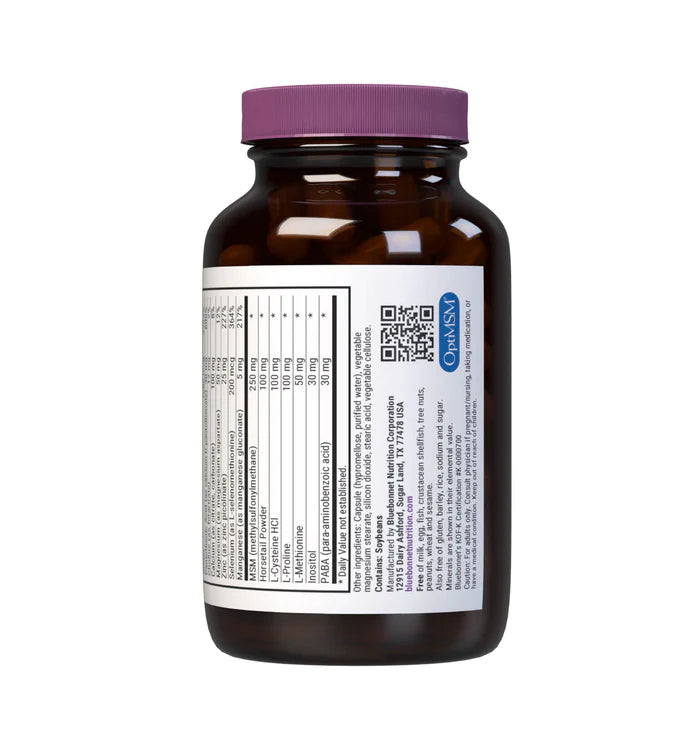 Bluebonnet Vitamins Ultimate Hair & Nail Formula — 90 Vegetable Capsules