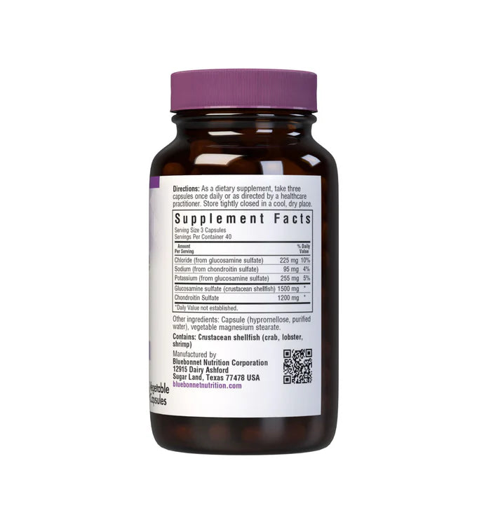 GLUCOSAMINE CHONDROITIN SULFATE 120 VCAPS