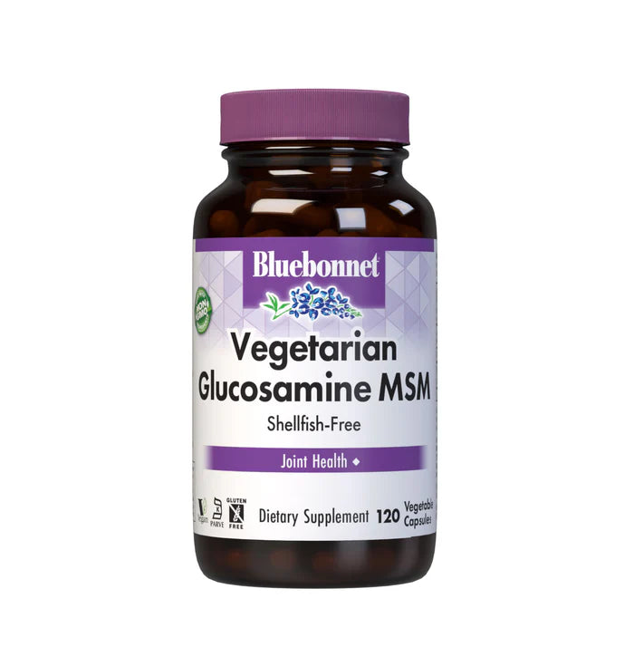 Bluebonnet Vegetarian Glucosamine & MSM 120 Vcaps