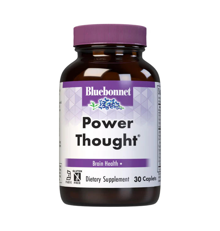 Bluebonnet Power Thought | Mental Clarity &amp; Focus | 30 Caplets