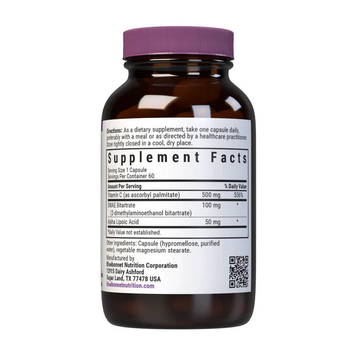 Bluebonnet Age‑Less Skin Formula 60 Veg Capsules bottle