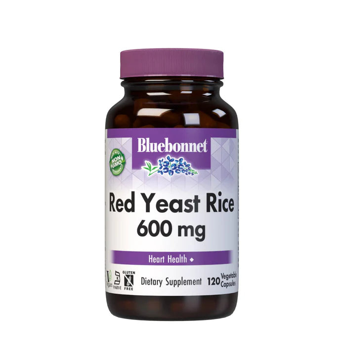 Bluebonnet Red Yeast Rice 600 mg 120 Vcaps