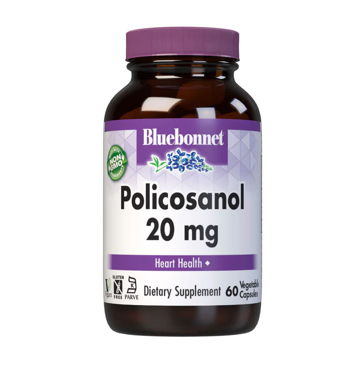 Bluebonnet Policosanol 20 mg 60 Vcaps