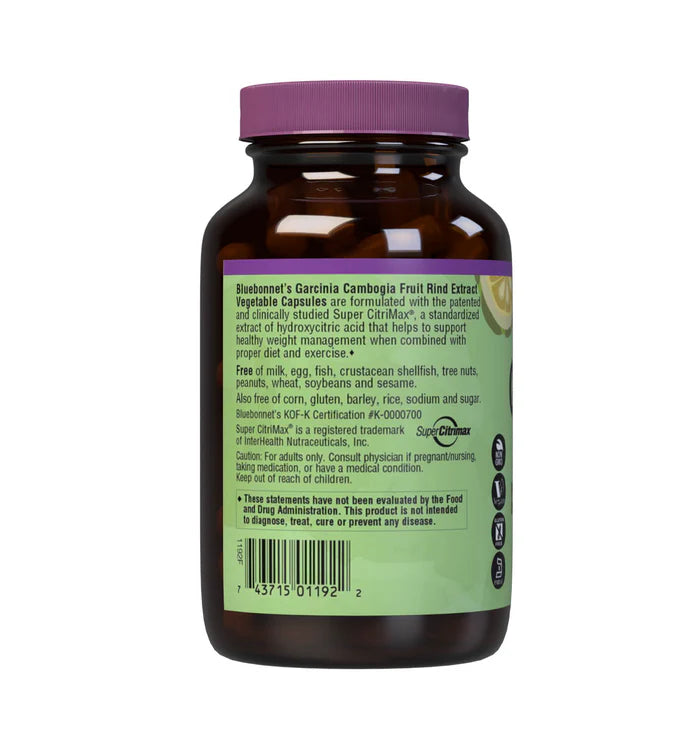 Bluebonnet Garcinia Cambogia Extract 90 VCaps | Metabolic Wellness