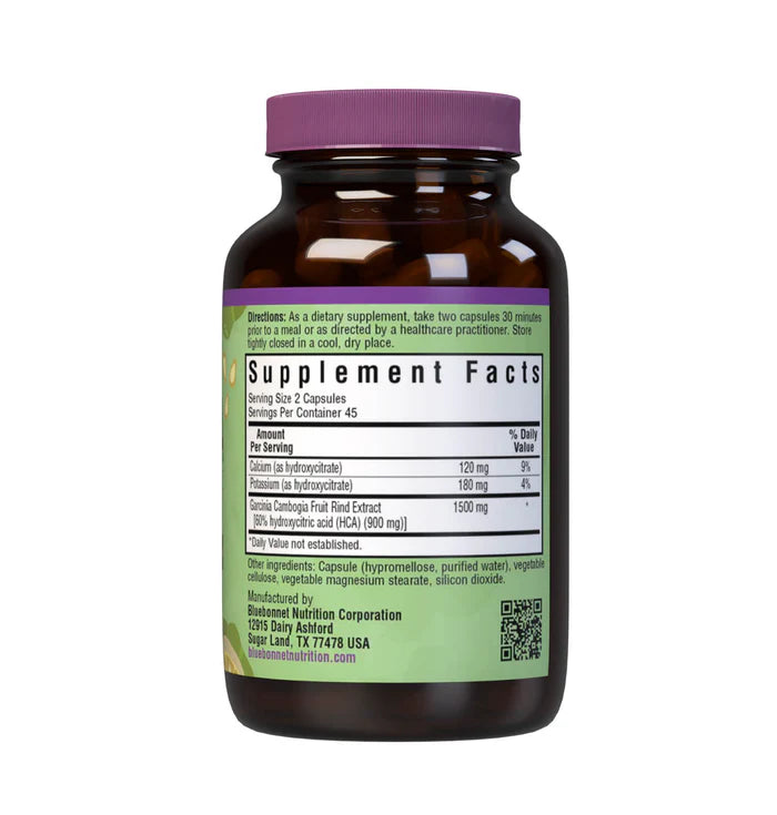 Bluebonnet Garcinia Cambogia Extract 90 VCaps | Metabolic Wellness