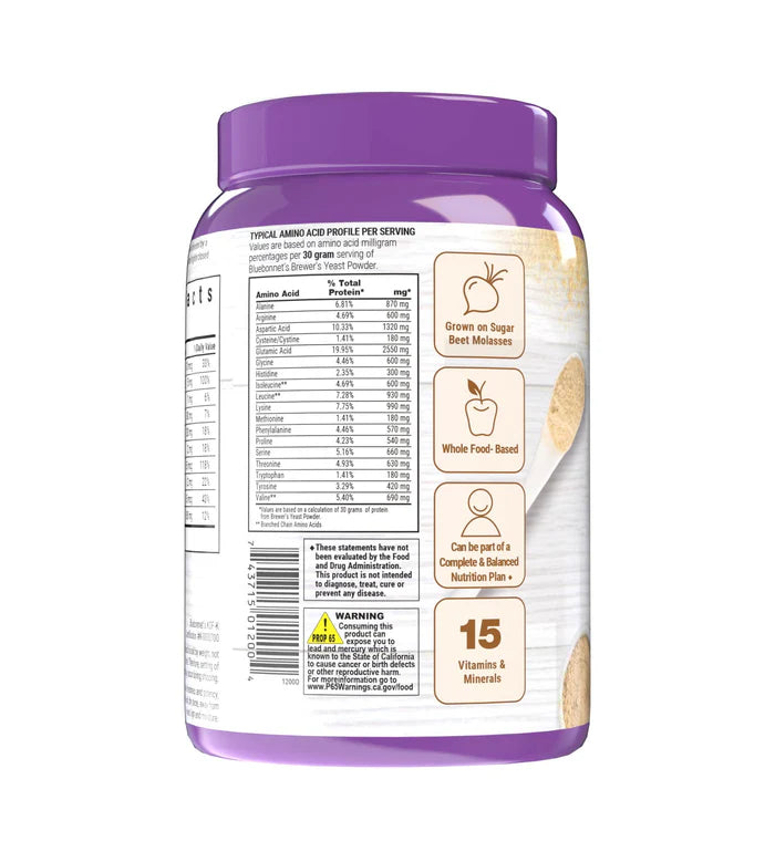 Bluebonnet Vitamins Brewer’s Yeast Powder 1 lb