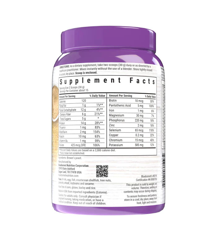 Bluebonnet Vitamins Brewer’s Yeast Powder 1 lb