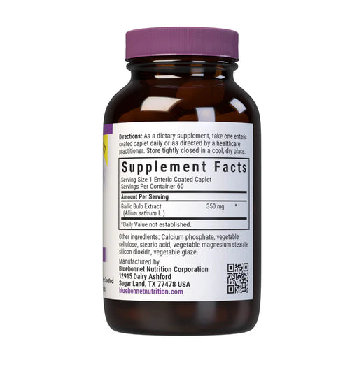 Bluebonnet Odor-Less Fresh Garlic Extract 60 Caplets