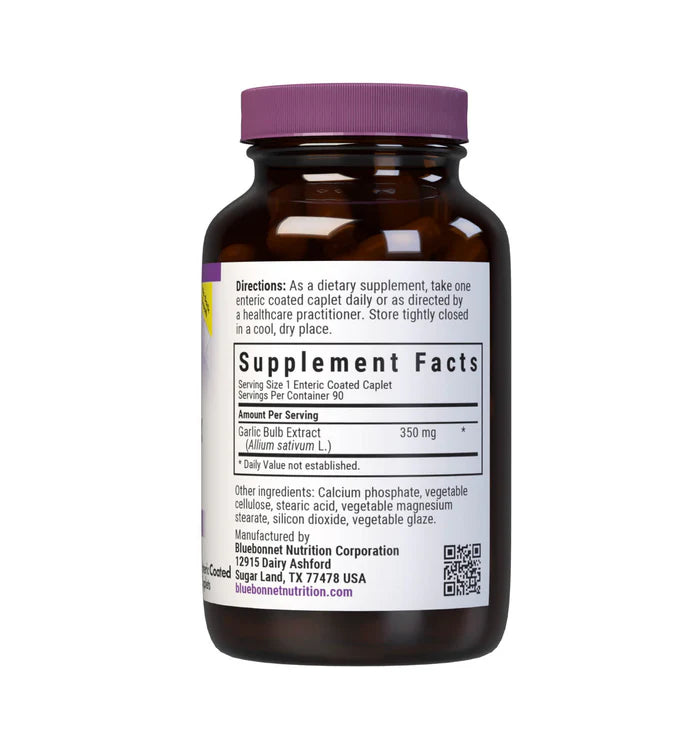Bluebonnet Odor-Less Fresh Garlic Extract 90 Caplets