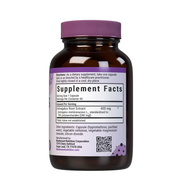 Bluebonnet Astragalus Root Extract 60 VCaps