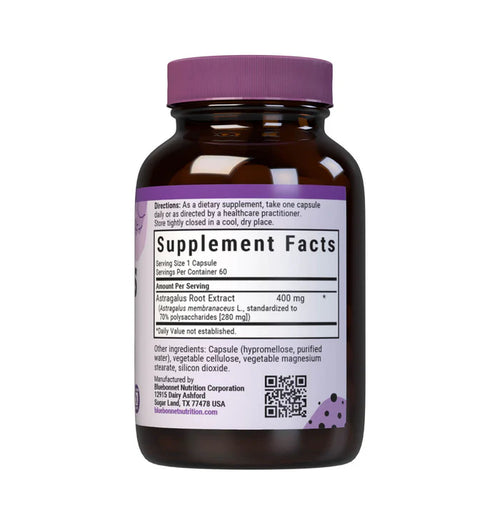 Bluebonnet Astragalus Root Extract 60 VCaps