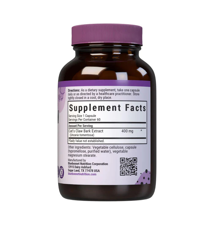 Bluebonnet Cat's Claw Bark Extract 60 Vcaps
