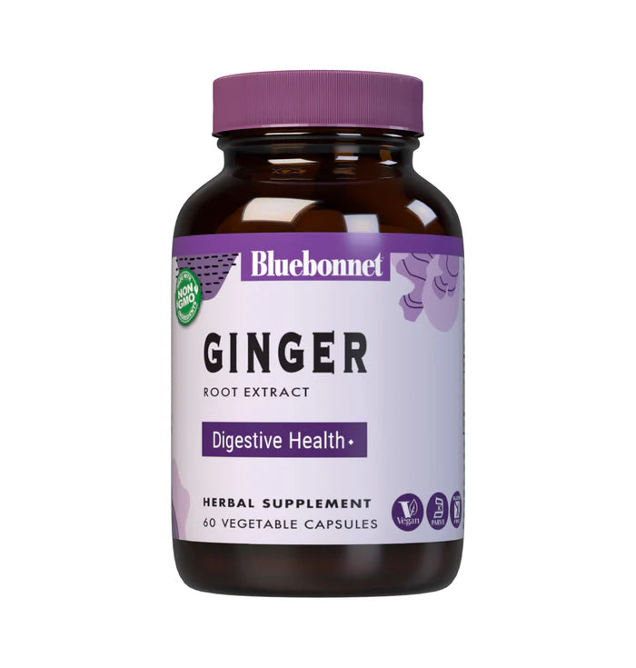 Bluebonnet Ginger Root Extract 60 Vcaps